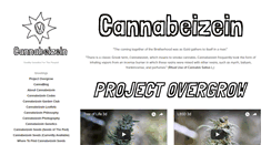 Desktop Screenshot of cannabeizein.org
